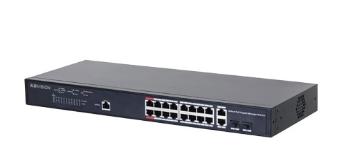Switch POE KBVISION 16 Port KX-CSW16-PFG-230