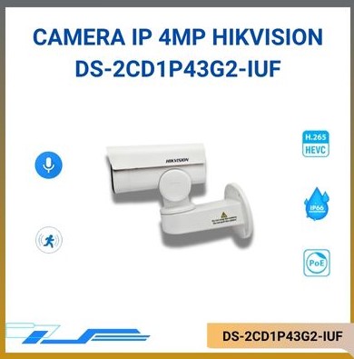 Camera IP 4MP HIKVISION DS-2CD1P43G2-IUF