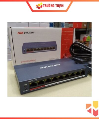 Switch thông minh PoE 8 cổng HIKVISION DS-3E1309P-EI/M