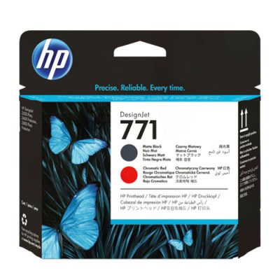 Đầu in Phun HP 771 Matte Black/Chromatic Red Printhead (CE017A)