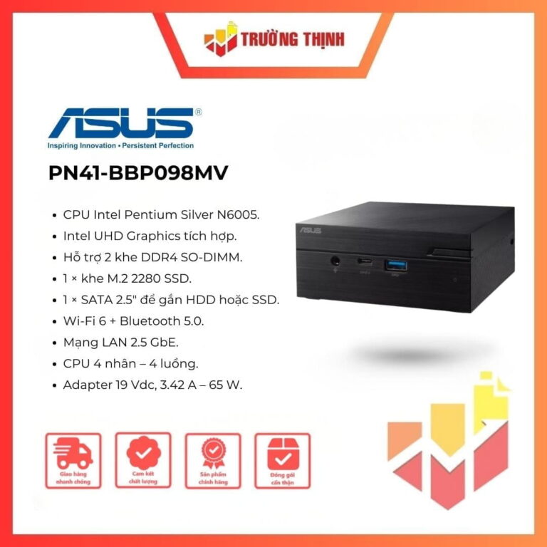 PC Asus Mini PN41-BBP098MV
