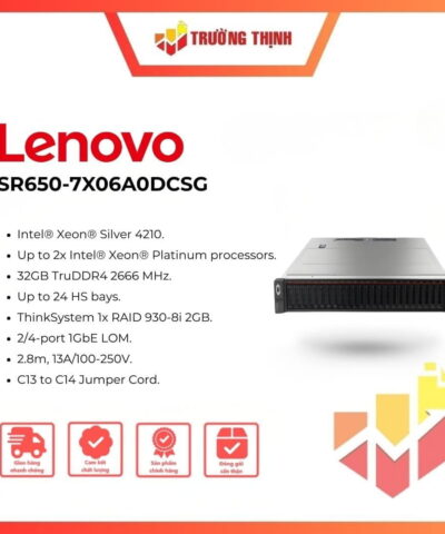 Máy chủ Lenovo ThinkSystem SR650-7X06A0DCSG
