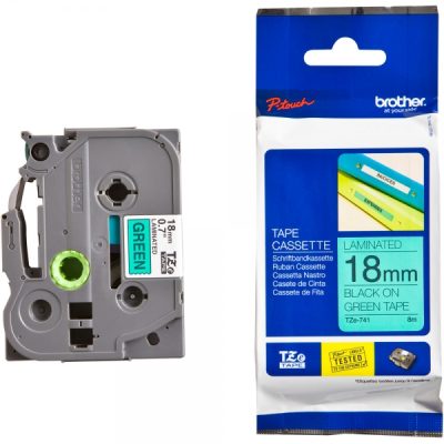 Nhãn in Brother có màng bảo vệ TZE-FX741