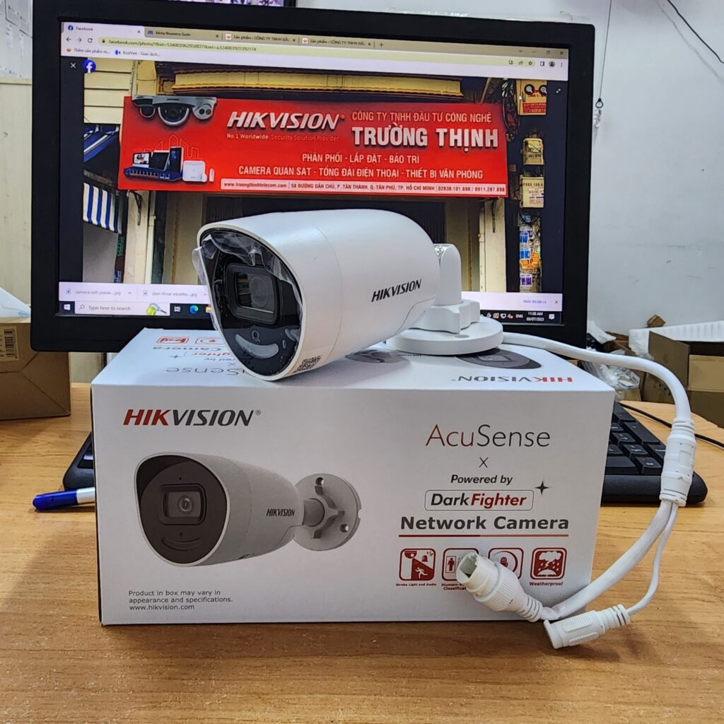 Camera IP hồng ngoại 4.0 Megapixel HIKVISION DS-2CD2046G2-IU/SL