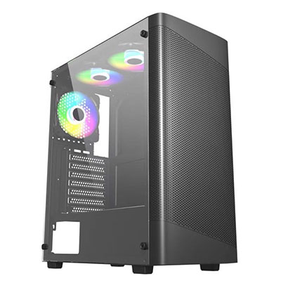 VỎ CASE MÁY TÍNH MAGIC GM-02 BLACK SẴN 3 FAN