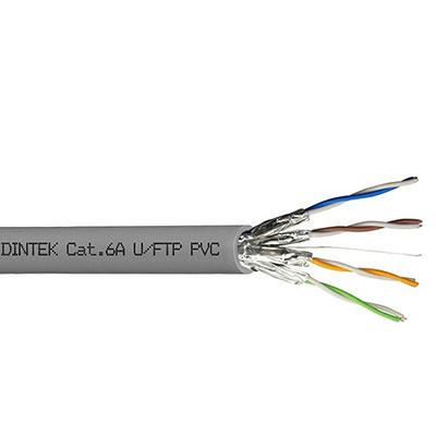Cáp mạng Dintek CAT.6A U/FTP (1105-06023, 305 mét/cuộn)