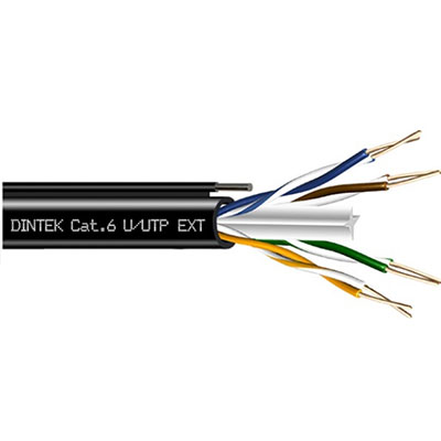 Cáp mạng treo ngoài trời Dintek CAT.6 UTP 500m (1101-04017)