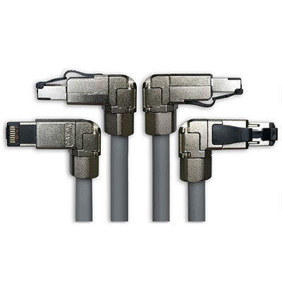 Đầu mạng công nghiệp 4 chiều CAT.6a RJ45 DINTEK 1505-05005