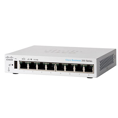 Switch Cisco CBS250-8T-D-EU