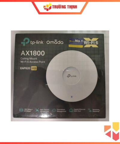 Bộ phát wifi 6 TP-LINK EAP620 HD gắn tường (Chuẩn AX/ AX1800Mbps)