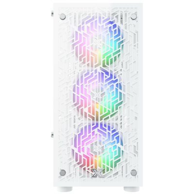 Vỏ Case Xigmatek NYX 3F ARTIC RGB ( MATX/ 3 fan RGB )