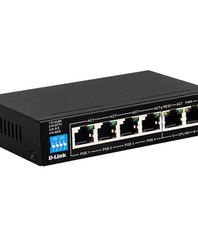 Switch PoE D-Link DGS-F1006P