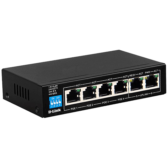 Switch PoE D-Link DGS-F1006P