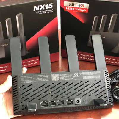 Router Wifi 6 tốc độ 1500Mbps H3C Magic NX15