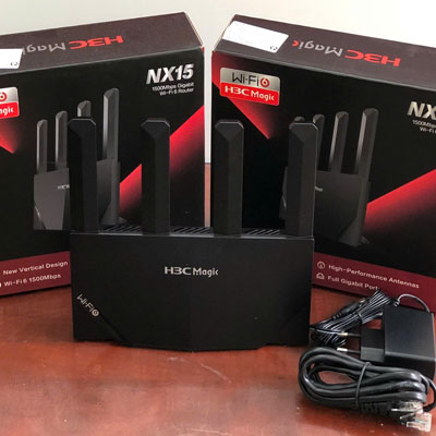 Router Wifi 6 tốc độ 1500Mbps H3C Magic NX15