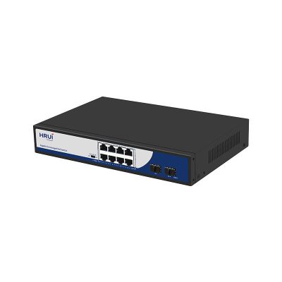 Switch POE Hrui 8 Port HR901-AFG-82NS