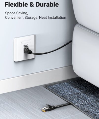 Cáp mạng đúc sẵn CAT6 dẹt dài 0.5M Ugreen 50172