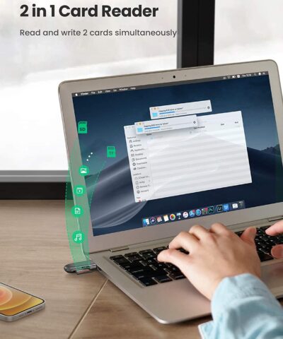 Đầu đọc thẻ nhớ SD/TF chuẩn USB 3.0 Ugreen 10911