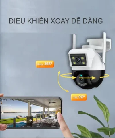 Camera Wifi Yoosee T2T-S8L (2in1 Ngoài trời)