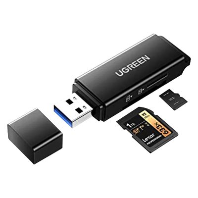 Đầu đọc thẻ nhớ SD/TF chuẩn USB 3.0 Ugreen 40752