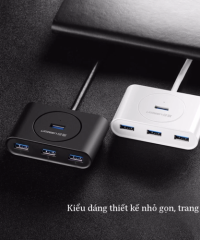 Bộ Chia 4 cổng USB 3.0 Ugreen 20290 dài 50cm