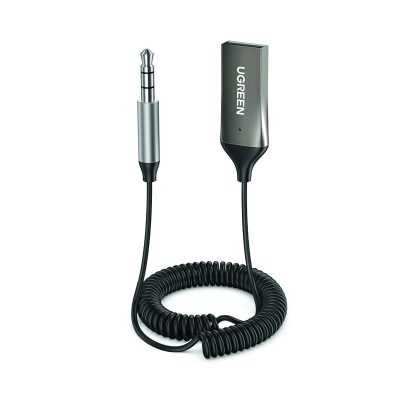 Bộ thu Bluetooth 5.0 dài 1.5M hỗ trợ Mic cổng 3.5mm Ugreen 70601