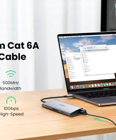 Dây mạng CAT6a siêu mỏng dài 10M Ugreen 70656