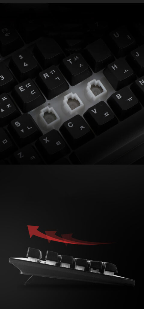 Bàn phím Gaming có dây Newmen GM818