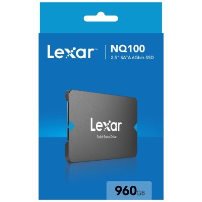 Ổ cứng SSD LEXAR LNQ100X 960GB SATA3 2.5'' (LNQ100X960G-RNNNG)