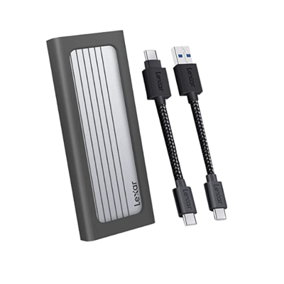 Hộp Đựng Ổ Cứng SSD LEXAR E10 M.2 PCIE NVME LPAE10N-RNBNG