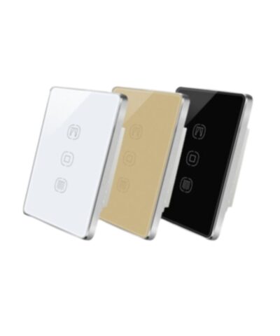 Công tắc rèm cảm ứng 3 nút Wifi ISACHI SC-Z3CS