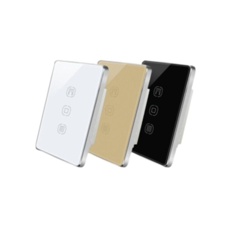 Công tắc rèm cảm ứng 3 nút Wifi ISACHI SC-Z3CS