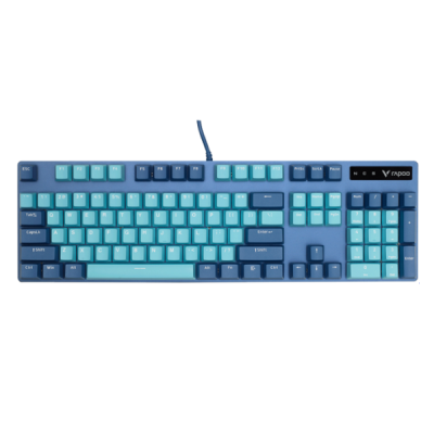Bàn Phím Cơ Gaming Rapoo V500Pro Cyan Blue