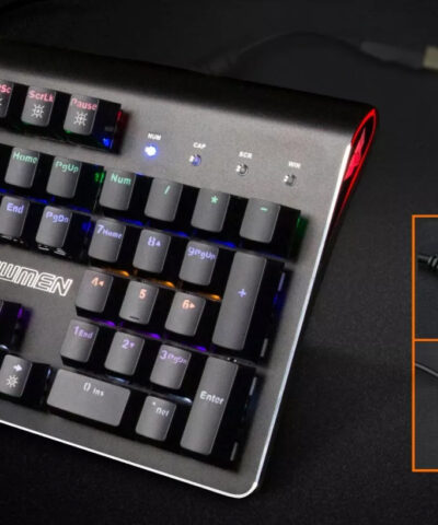 Bàn phím cơ Gaming có dây Newmen GM390 RBG