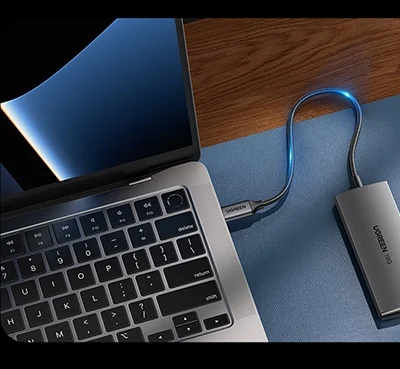 Bộ chia Ugreen 30758 USB Type-C ra 2 USB Type-C và 2 USB Type-A 3.1