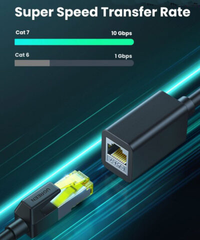 Cáp mạng Cat7 nối dài 2M âm dương Ugreen 80413