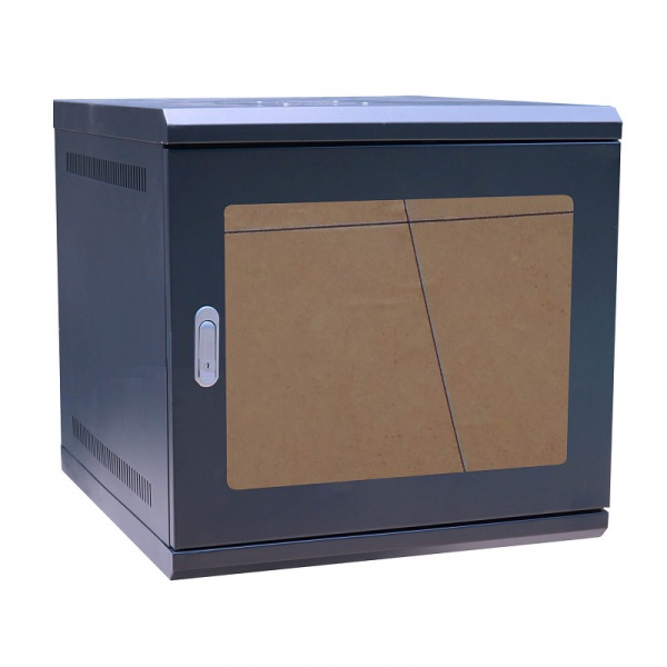 Tủ mạng treo tường 10U-D500 (cửa mica)