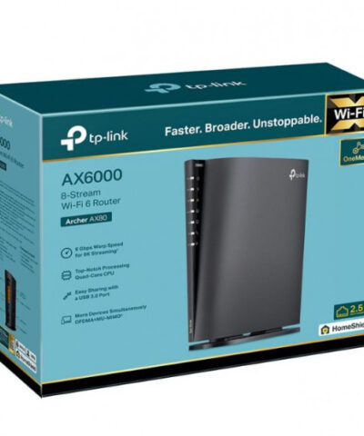 Router wifi 6 TP-Link Archer AX80