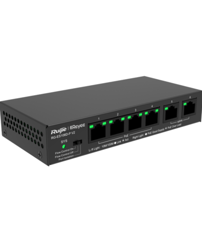 Thiết Bị Mạng Switch Ruijie RG-ES106D-P V2