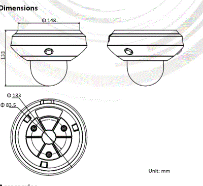 Camera IP Speed Dome 2MP Hilook PTZ-P332ZI-DE3 (Panovu Mini)