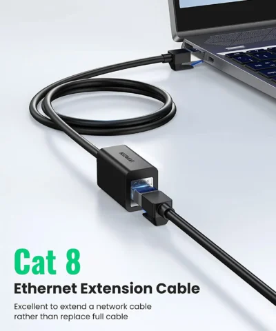 Cáp nối dài mạng LAN CAT 8 dài 0.5m Ugreen 40497