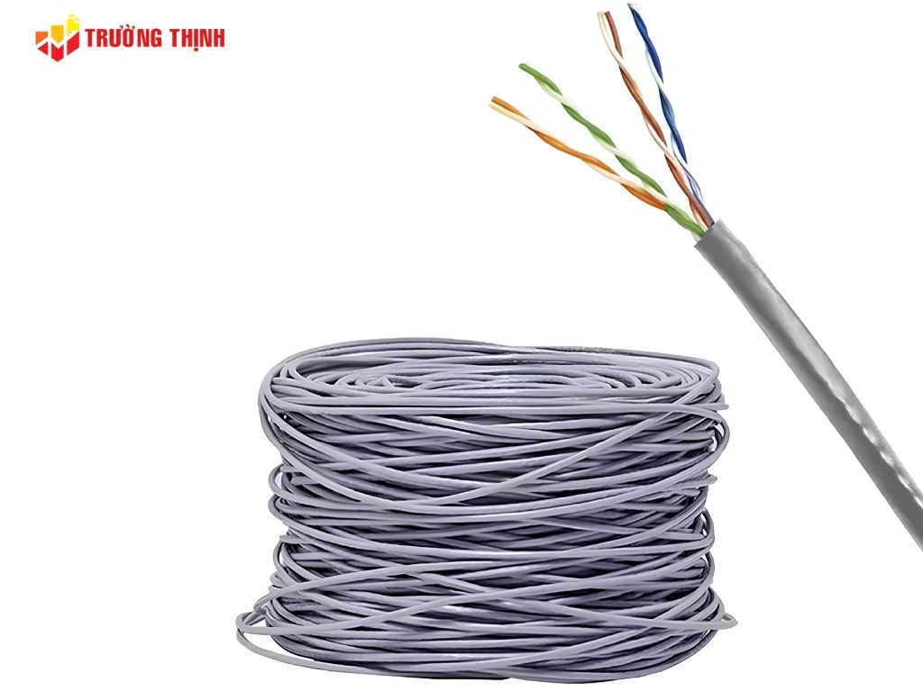 Dây cáp Hikvision CAT5 hỗ trợ công nghệ PoE
