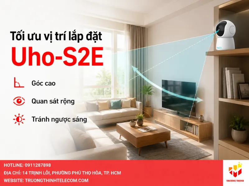 Hướng dẫn tối ưu vị trí lắp đặt Uho-S2E để đạt hiệu quả cao nhất