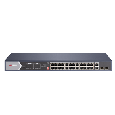 Switch mạng 24 cổng Hikvision DS-3E0528HP-E