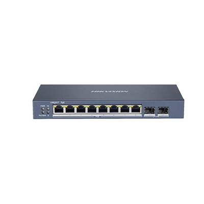 Switch mạng thông minh 8 cổng PoE Gigabit Hikvision DS-3E1510P-EI/M