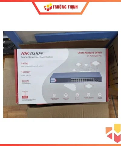 Smart Switch PoE 24 port GE Hikvision DS-3E1526P-EI/M
