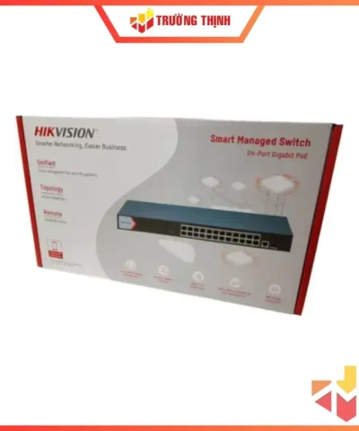 Smart Switch PoE 24 port GE Hikvision DS-3E1526P-EI/M
