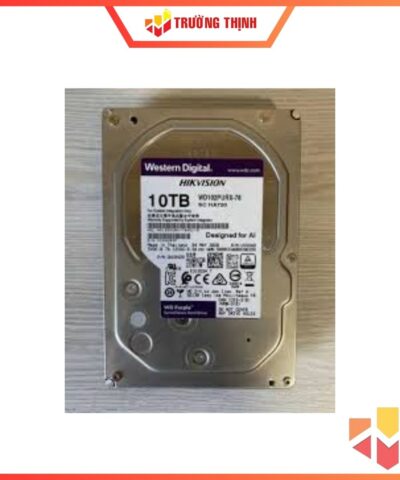 Ổ Cứng Western 10TB Purple WD102PURX 3.5 inch, 7200RPM