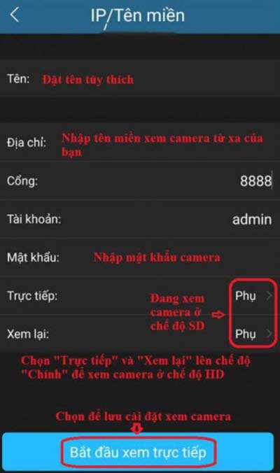 Hướng dẫn xem bằng tên miền Hướng dẫn xem bằng tên miền