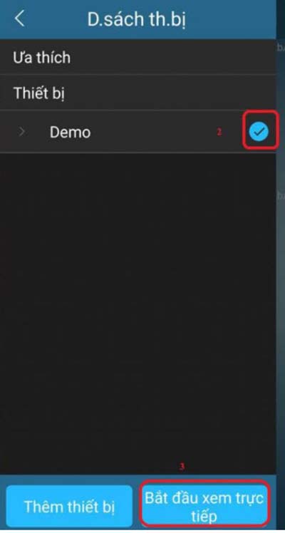 Khỏi tạo demo tùy chỉnh camera KBvision Khỏi tạo demo tùy chỉnh camera KBvision